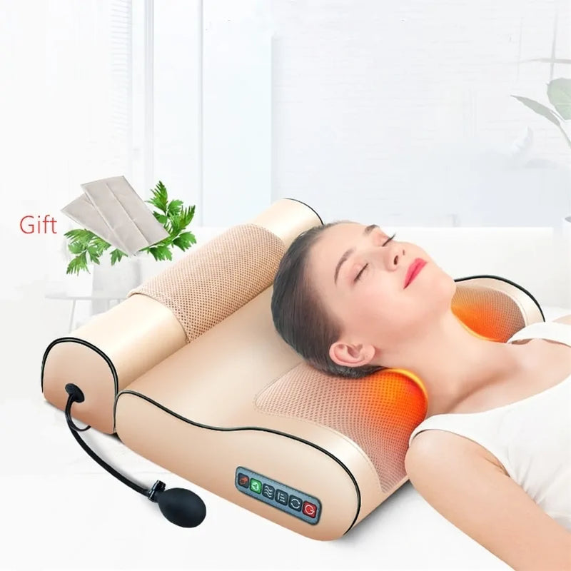 Infrared Shiatsu Massage Pillow for Neck, Shoulder, and Back